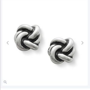 James Avery lover’s knot ear posts!